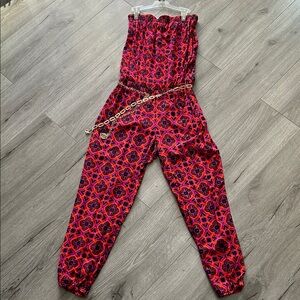 ❤️💜EUC Banana Republic Strapless jumpsuit.
